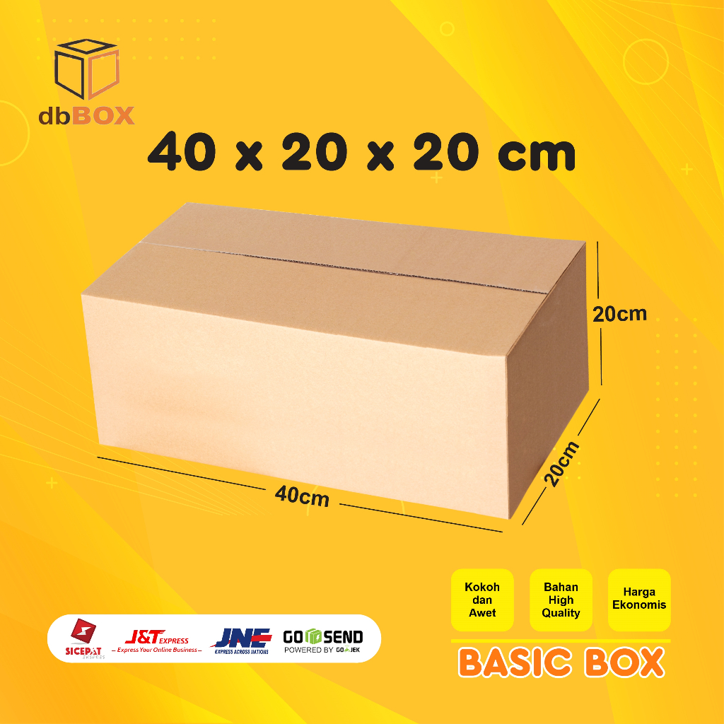 

BOX KARDUS 40x20x20 cm DUS PACKING BOX BOX