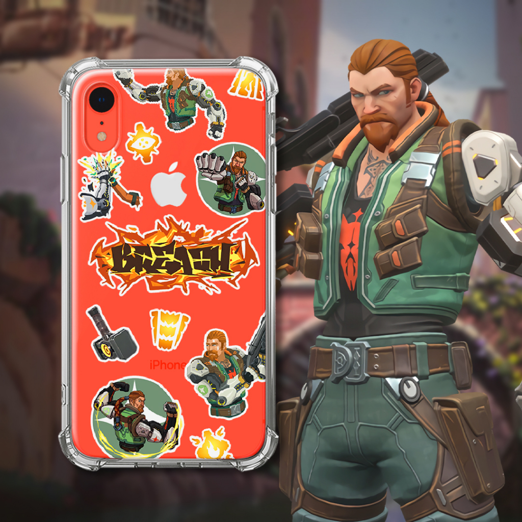 Breach Collage Case - Semua Merk & Tipe HP - VALORANT Premium Case