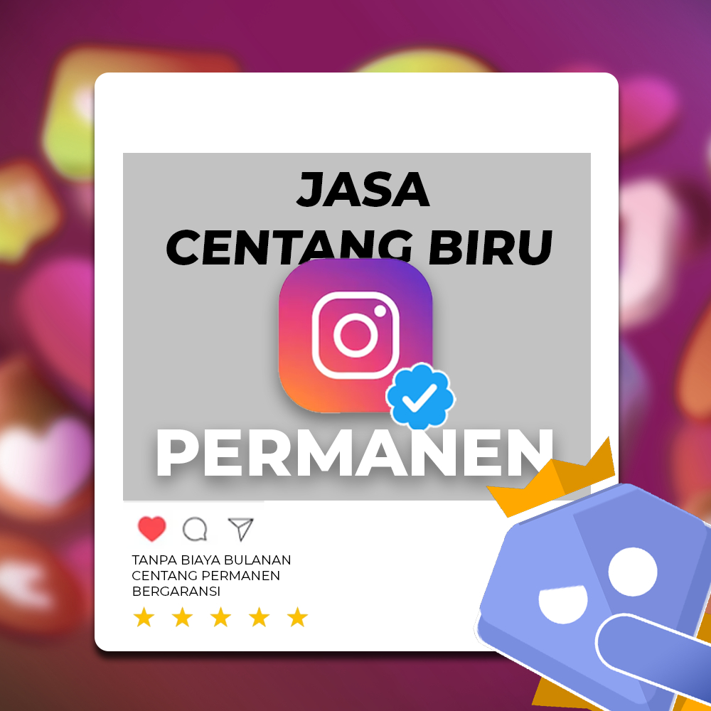 Jasa Verified Centang Biru Instagram Permanen