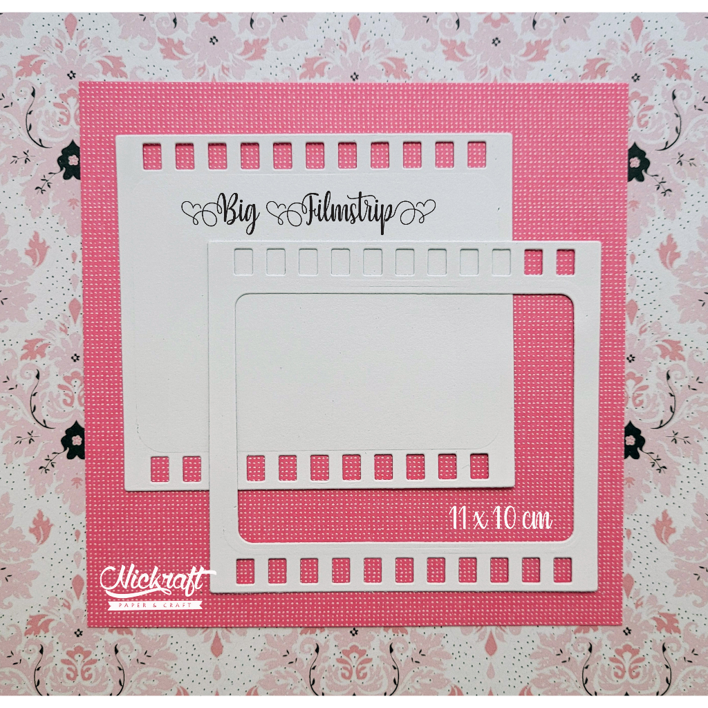 

BIG FILMSTRIP - Hiasan Scrapbook Jurnal Die Cut Journaling Bujo