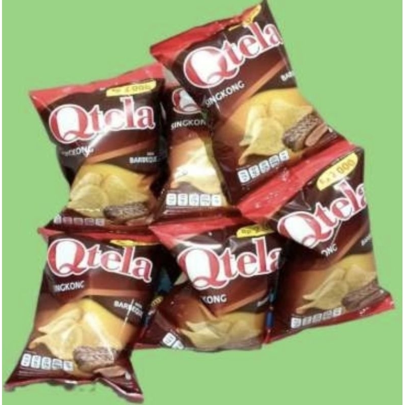 

Qtela Singkong Barbeque 23gram Renteng Renceng isi 10pcs