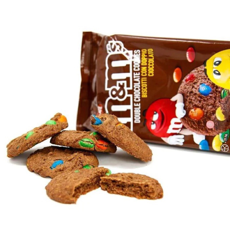 

m&m cookies double choco 180g