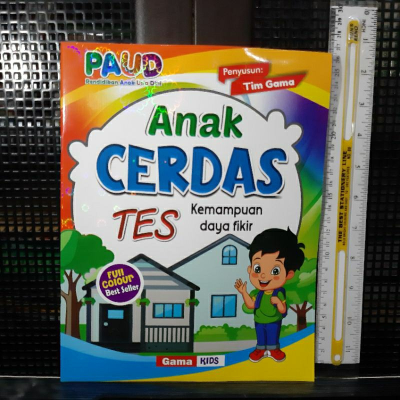 Buku PAUD TK SD Anak Cerdas Tes Kemampuan Daya Fikir