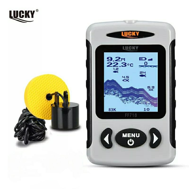 FF718 LUCKY FISH FINDER FISHFINDER DETEKSI IKAN BESAR KECIL ALAT SONAR (SECOND 99%)
