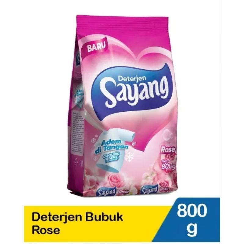 DETERJEN SAYANG 800GRAM DETERGEN 800GRAM