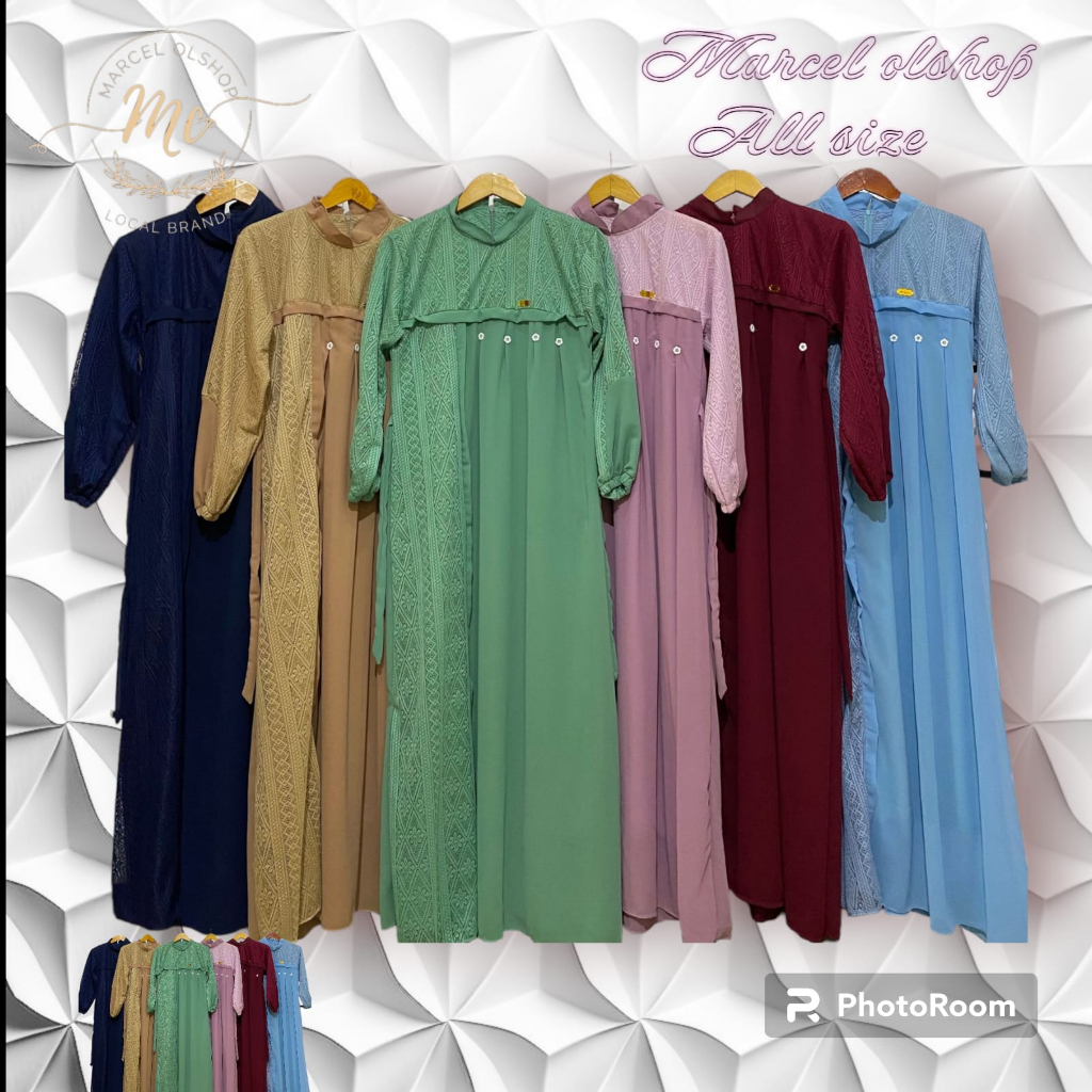 GAMIS MAUDY BUSUI FRIENDLY/GAMIS MODERN WANITA /GAMIS KONDANGAN IBU IBU/GAMIS COUPLE KELUARGA /PROMO