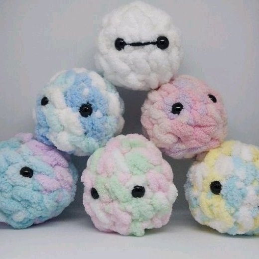 Worry pet|Sensory Toy|Anxiety Stress Ball Crochet|Fidget Sensory Ball|Stress Ball
