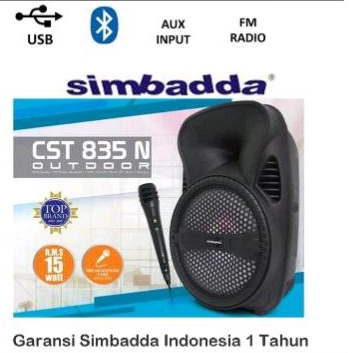 Speaker SIMBADDA CST 835N Free Mic CableSimbadda CST 835N Free Mic Cable