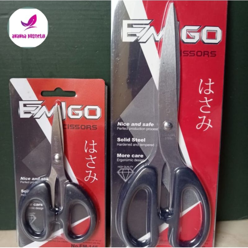 

GUNTING BESAR EMIGO 20CM ANTI KARAT / EMIGO SCISSOR
