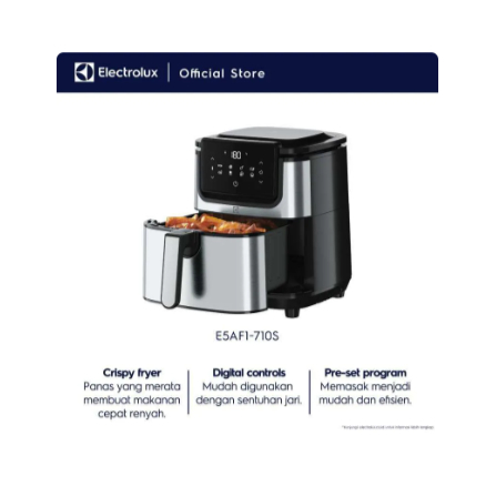 Electrolux Explore 6 AIr Fryer E5AF1 - 710S