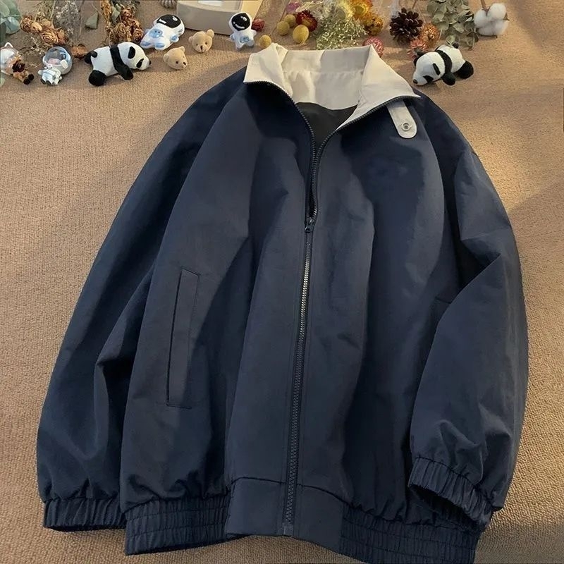 STREETWEAR JAKET VINTAGE PRIA LIGHT WINDBREAKER TERBARU TEBAL