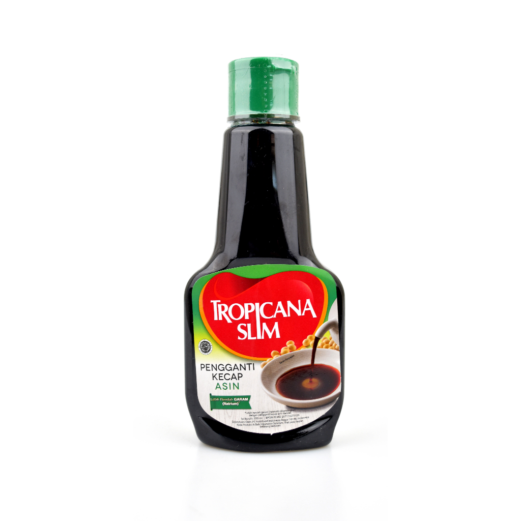 

Kecap Asin Rendah Garam Tropicana Slim 200 Ml