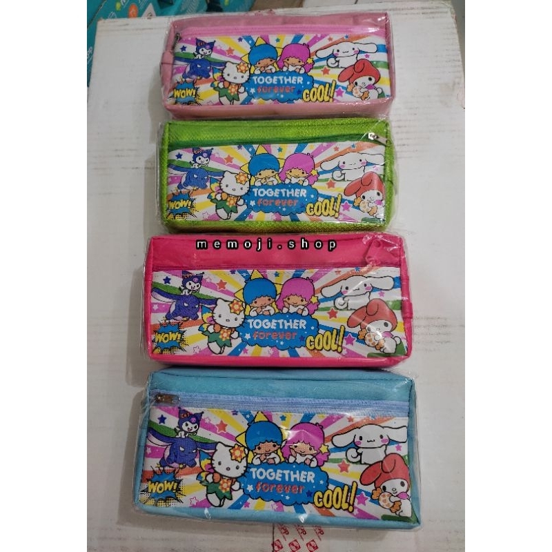 

Kotak Pensil Dompet 2 Sleting Fancy