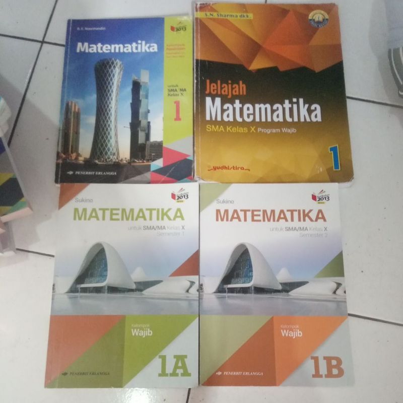 

Buku Matematika Wajib SMA Kelas X (10) Erlangga, Yudhistira