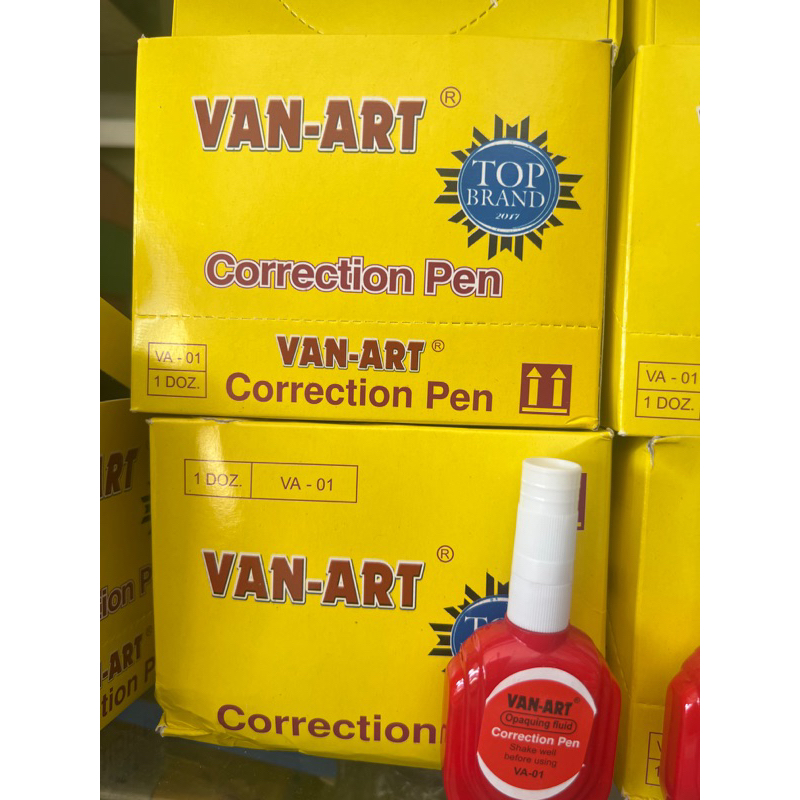 

Tip Ex Van art botol / Tip ex cair / Tip ex cair / Label Cair / Correction Pen / Label