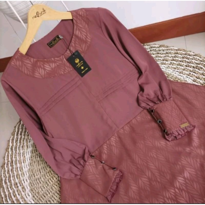 READY STOK SET ASMA NASEL RIZQUNA GAMIS