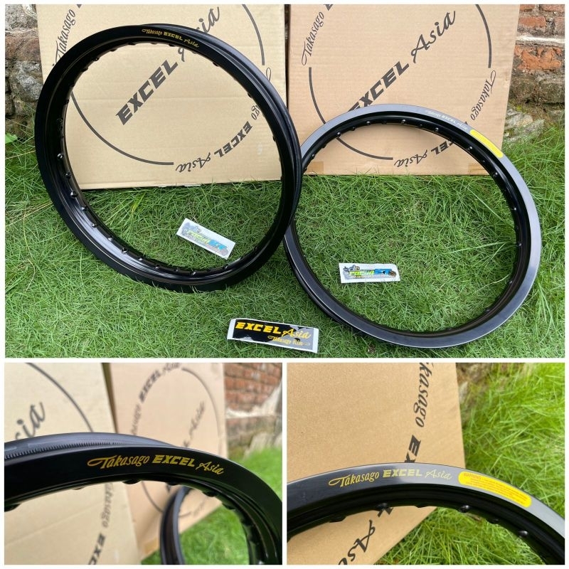 VELG RING KLONTONGAN TAKASAGO EXEL ASIA 160 185 R18 JITAM GLOSY