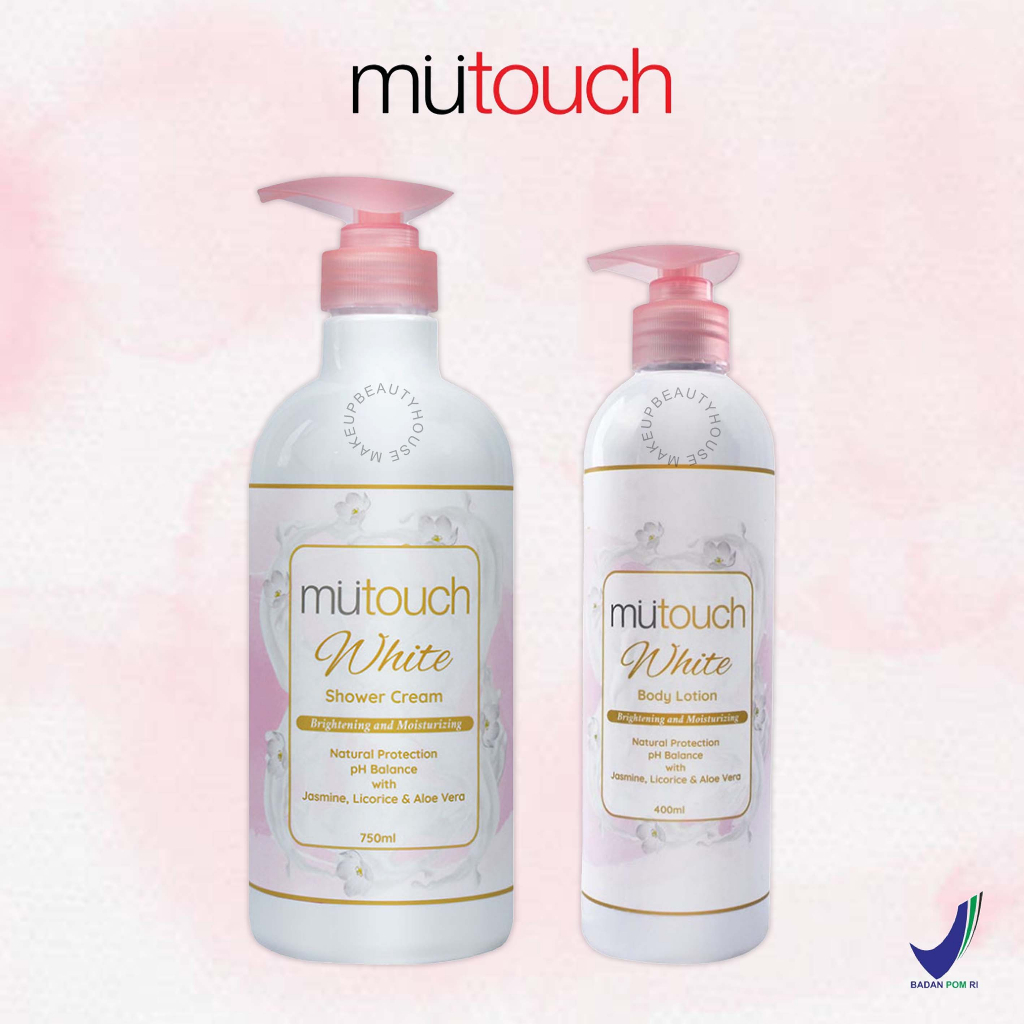 MUTOUCH White Brightening and Moisturizing Series - Shower Cream | Body Lotion