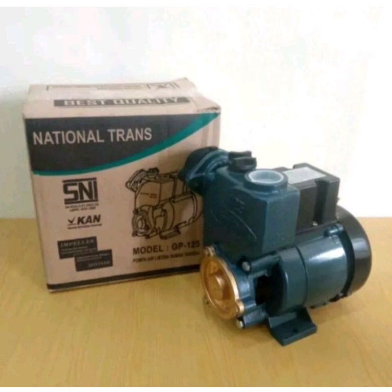Mesin Pompa Air Nasional Trans Efos King GP125 SNI Pompa Air Sanyo Sumur Dangkal Pompa  Pendorong Se