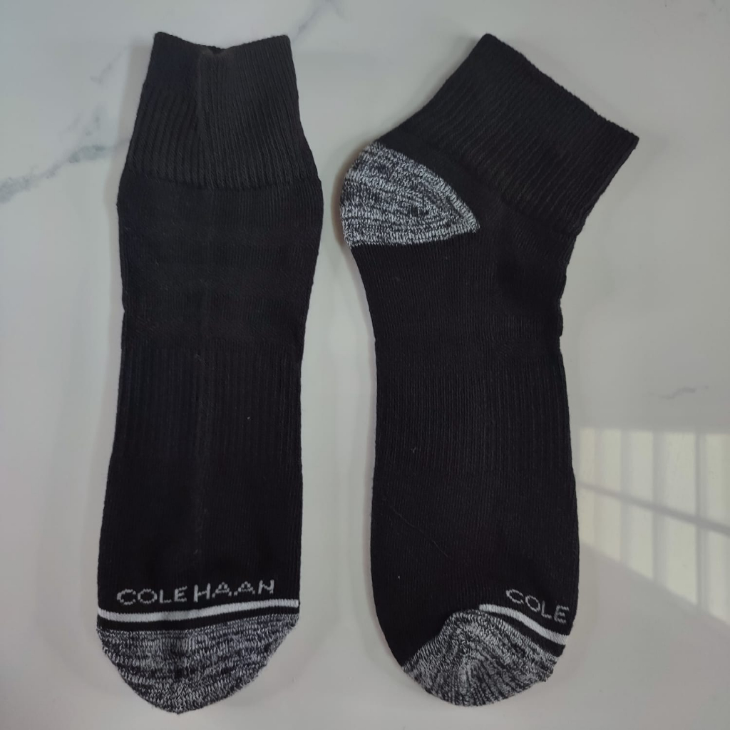 Kaos Kaki Cole Haan Men's Cushion Quarter Socks Tebal