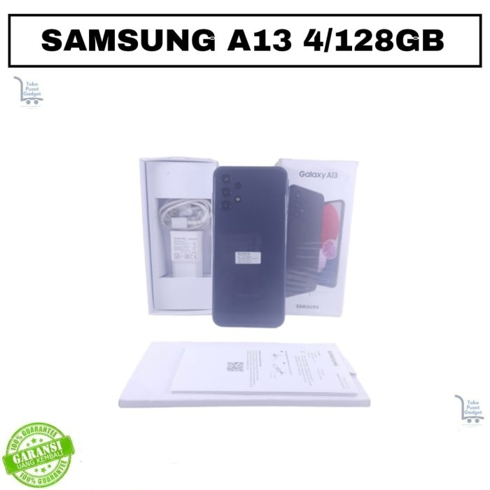 HP SAMSUNG A13 4/128 4 128 RAM 4 128 GARANSI TUKAR TAMBAH SECOND