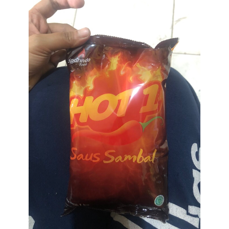 

HOT 1 SAUS SAMBAL 1 KG / SAMBEL HOT 1