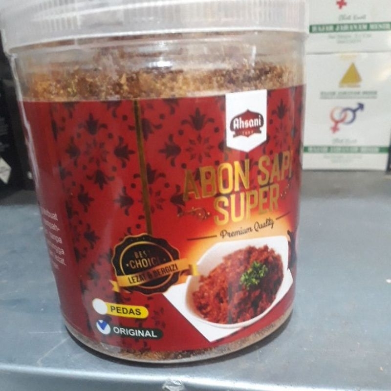 

Abon Sapi Super Rasa Pedas 225gr