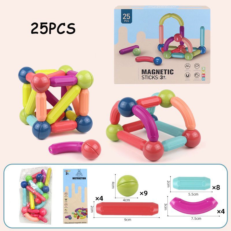 Mainan Edukasi Magnetic stick
