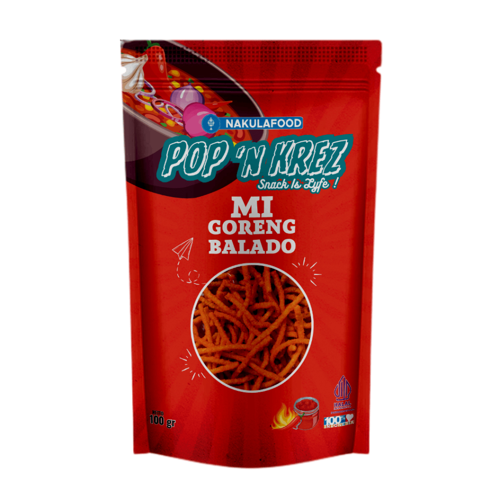 

Nakula Food Snack Mi Goreng Balado