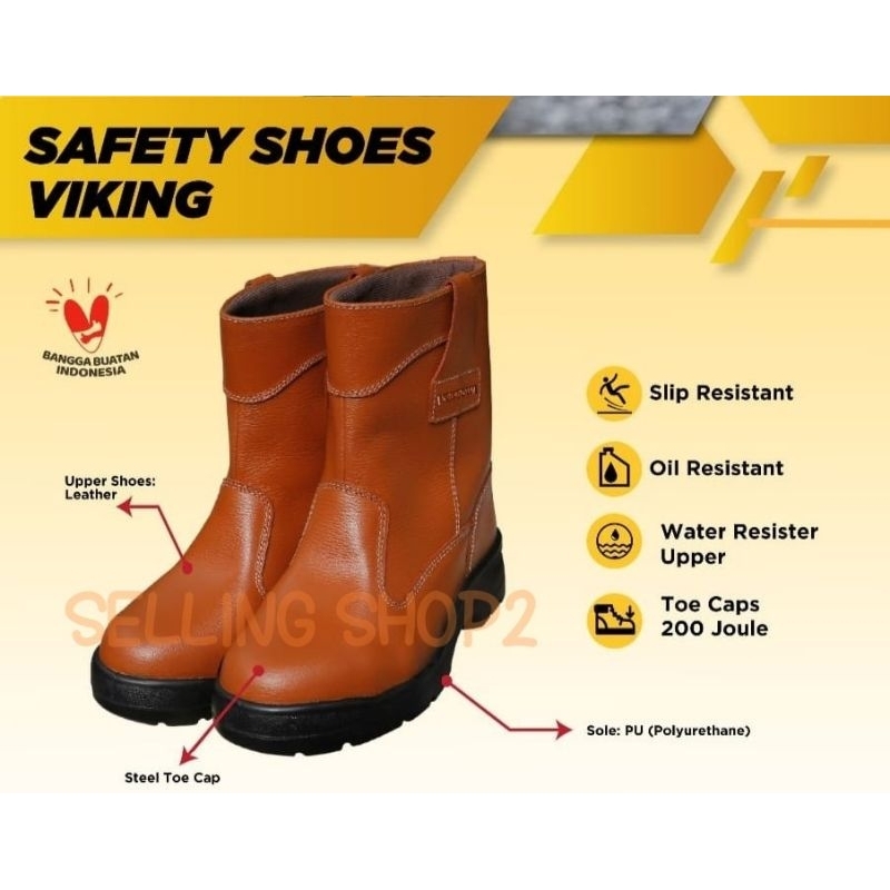 Sepatu Safety Krisbow VIKING || Safety Shoes Krisbow VIKING || Sepatu Safety Viking