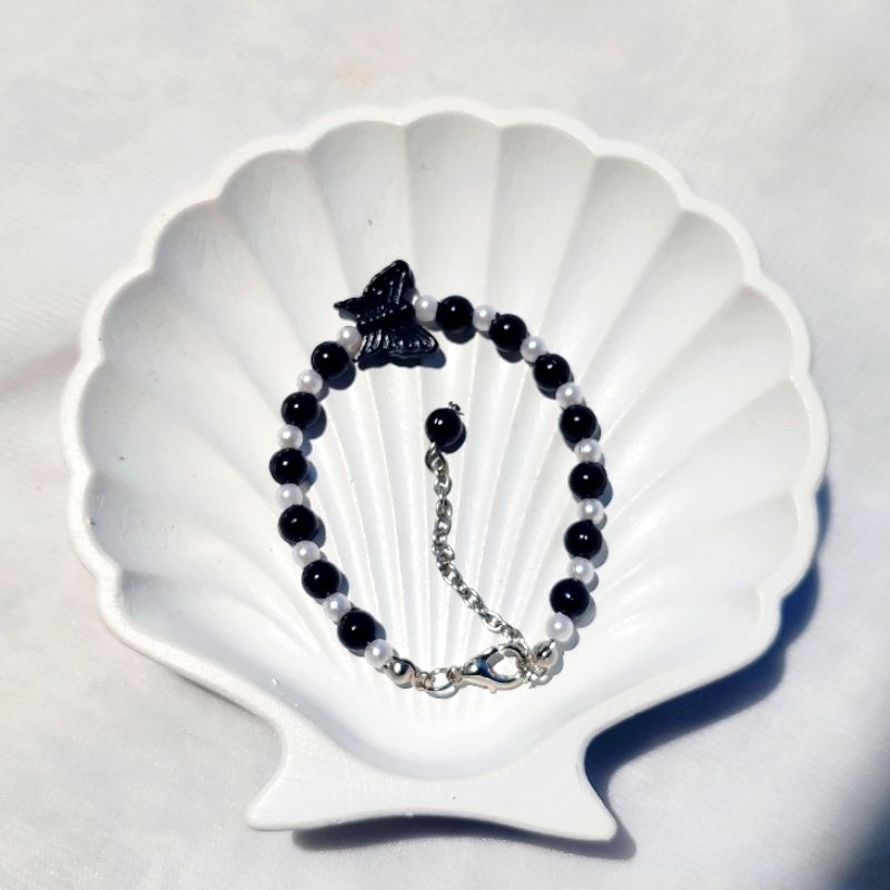 butterfly beads bracelet // butterfly bracelet // beads butterfly bracelet