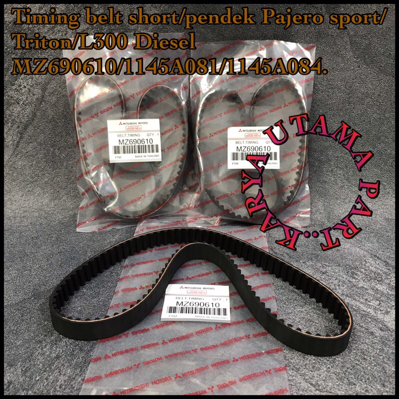 Timing belt pendek short mitsubishi L300 MD310484 MZ690610
