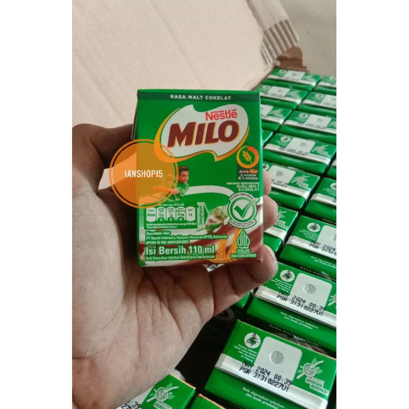 

Promo Minuman Milo Kotak Kecil MILO UHT 110ML Gratis Sedotan