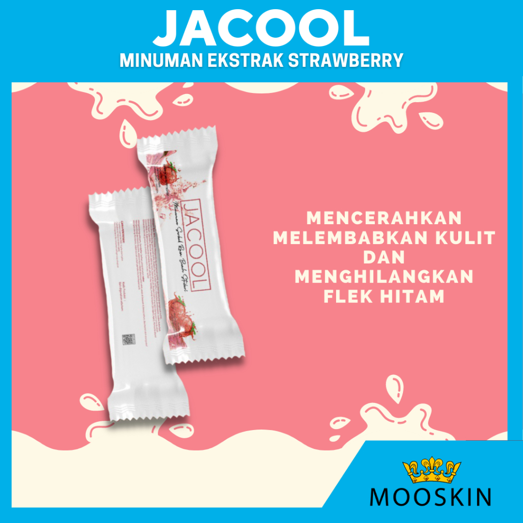 Jacool Sachet Beauty Drink Minuman Collagen Colagen Terbaik Kolagen Suplemen Kecantikan Pemutih Kuli