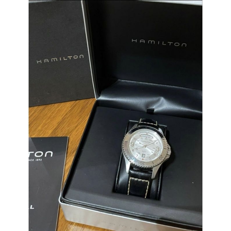 Hamilton Khaki Navy Scuba Quartz - Original - Like New In Box