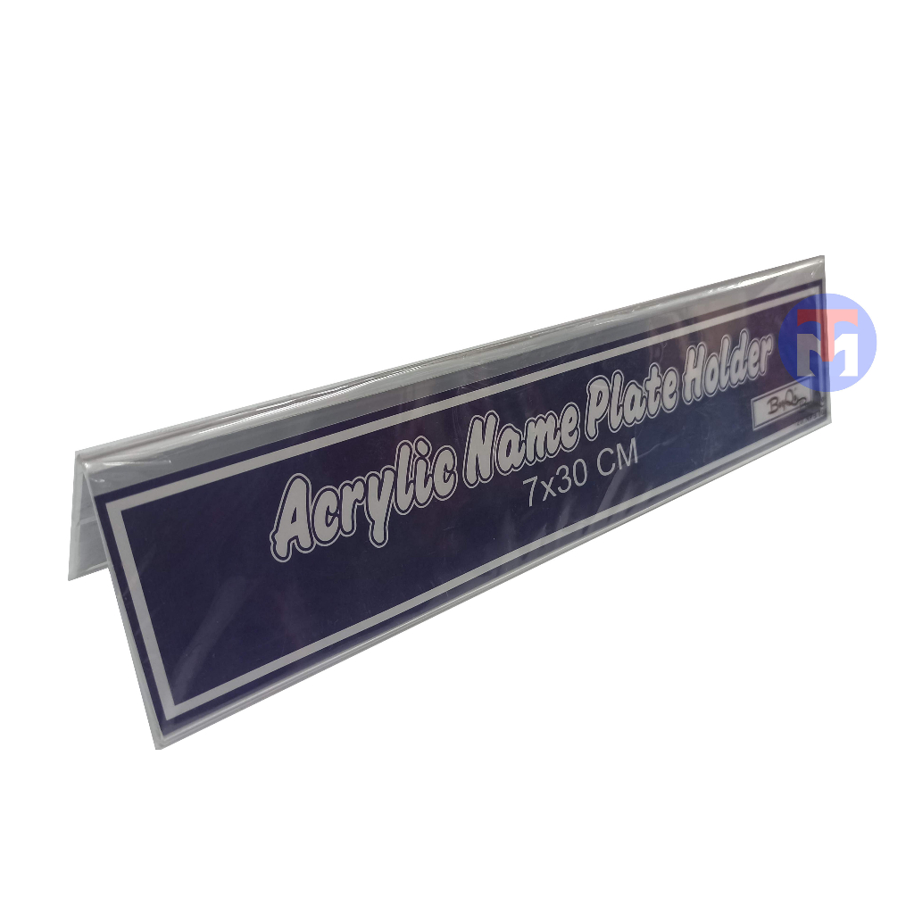 

Acrylic Name Plate 7x30 2 Sisi