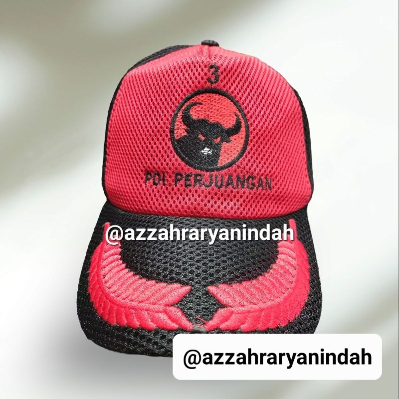 topi partai pdip terbaru