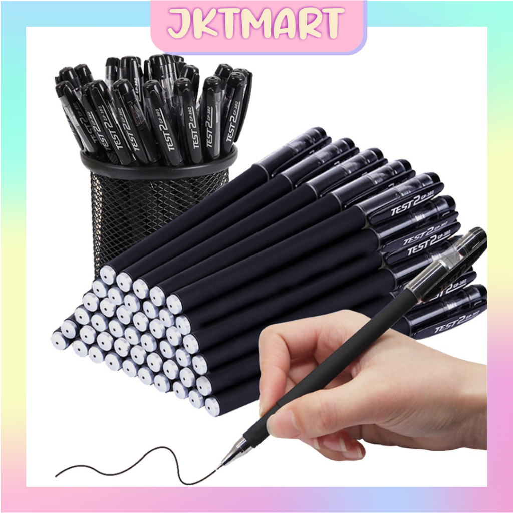 

⭐ JKTMART ⭐ Gel Pen Pulpen Gel Tabung Jarum Penuh 0.5mm 1 PCS S082