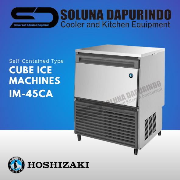 Hoshizaki IM-45CA Mesin Pembuat Es Batu Cube Air Cooled 45 kg