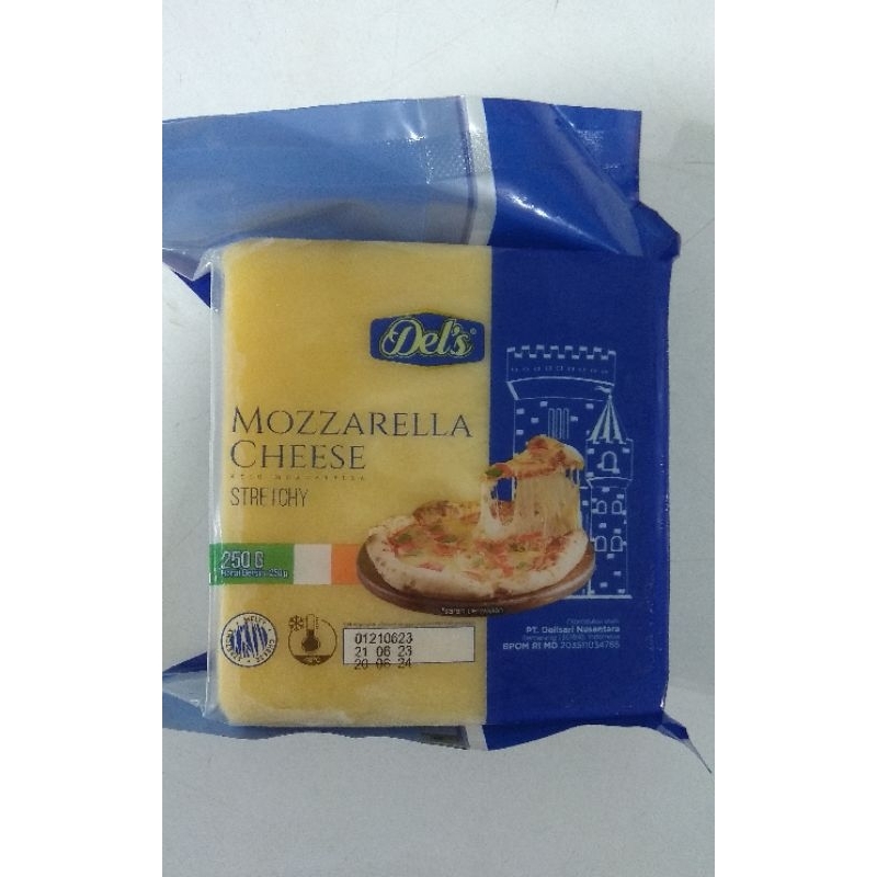 

DELS keju mozzarella 250gr