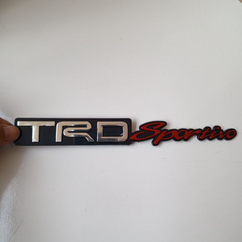 Emblem Tulisan TRD Sportivo