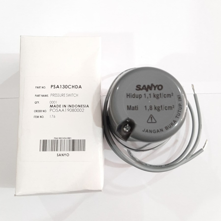Otomatis Pressure Switch Sanyo PH 130 B / PH130B / PH 137 AC / PH137AC Original
