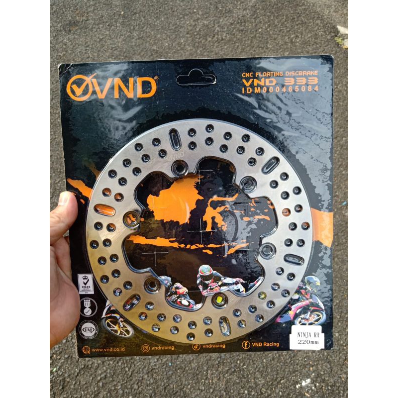 DISC BRAKE VND NINJA RR PIRINGAN CAKRAM BELAKANG VND NINJA RR DISC BELAKANG VND NINJA RR ORIGINAL VN