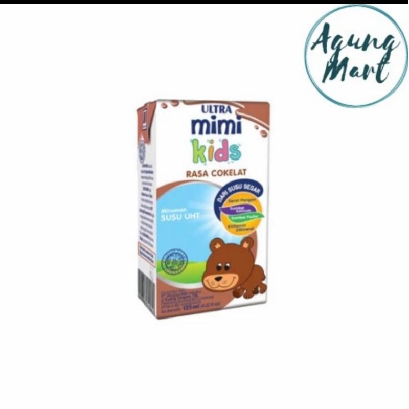 

Ultra Mimi Susu Cair UHT Coklat 125ml