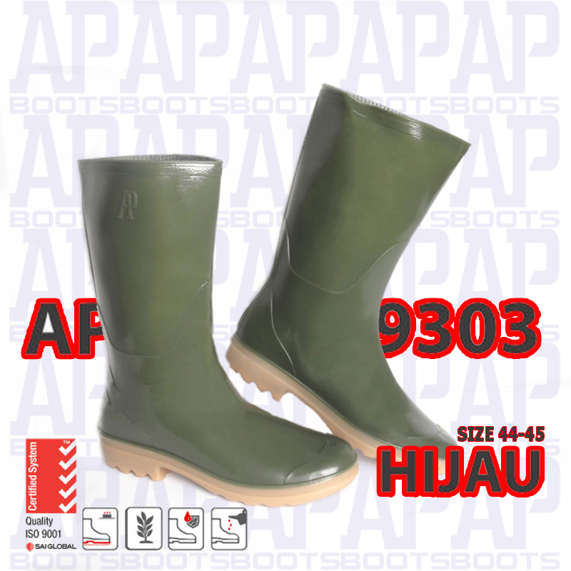Sepatu Boot Tinggi AP Boots AP 9303 BIG SIZE sepatu JUMBO EXTRA LARGE