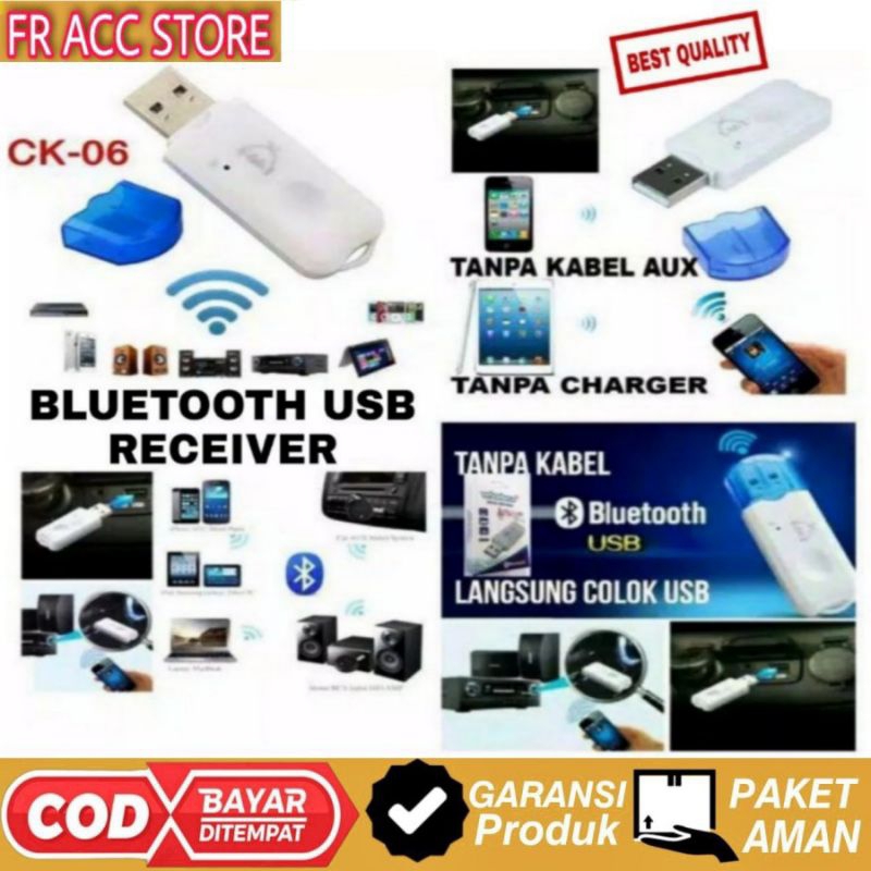 Bluetooth USB Receiver audio CK-06 / CK06 Bluetooth USB plug and play