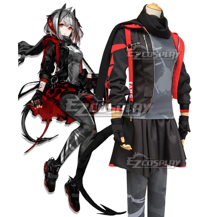 Jaket Arknights W Cosplay Costume