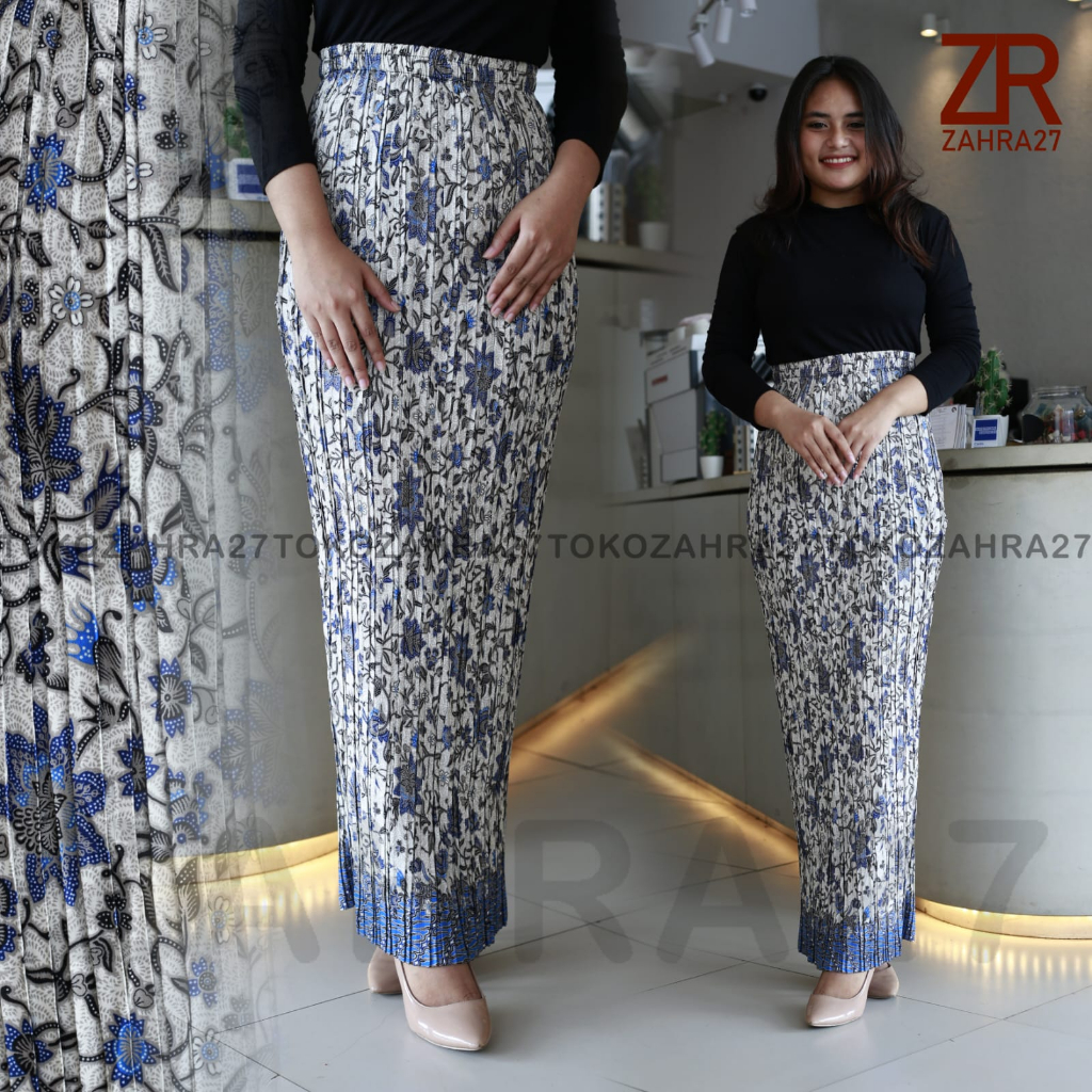 Rok Plisket Batik Bawahan Kebaya MOTIF TANJUNG