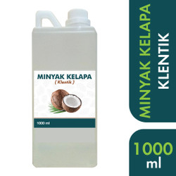 

VCO Extra Virgin Coconut Oil Nutiver 1000ml Minyak Kelapa Murni / vco fourvico / vco premium 1000ml