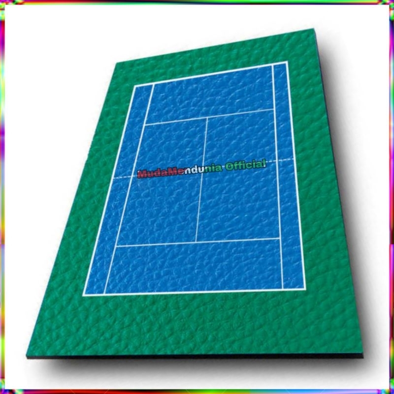 Karpet Vinyl lantai lapangan badminton/basket/futsal standar internasional produk murah berkualitas